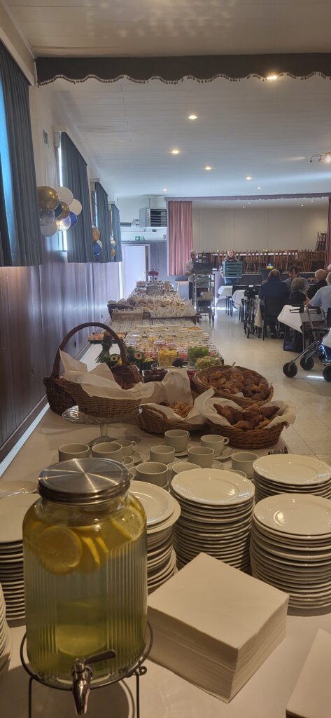 lieu pour fête de communion avec aire de jeux